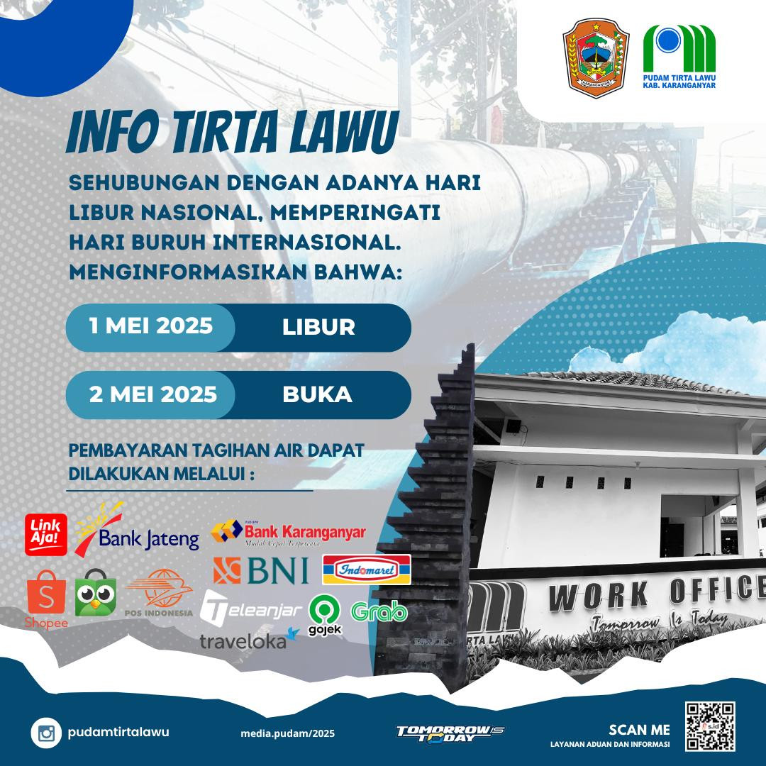 INFORMASI PUDAM TIRTA LAWU