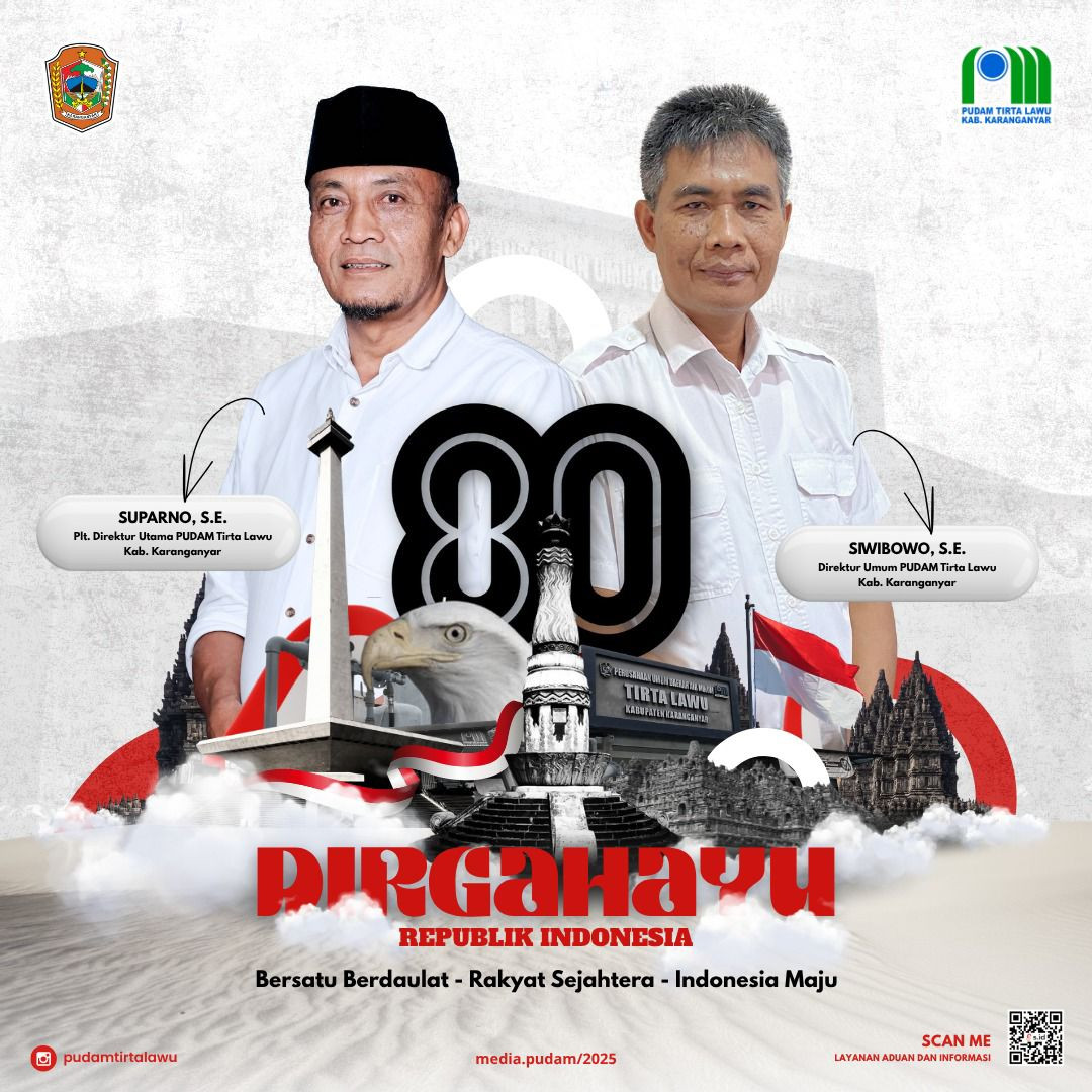 DIRGAHAYU KE-80 REPUBLIK INDONESIA: BERSATU UNTUK INDONESIA MAJU