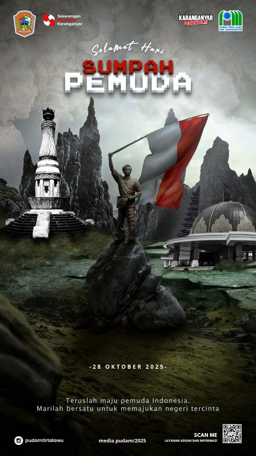 SEMANGAT PEMUDA INDONESIA TERUS BERKOBAR UNTUK MAJUKAN NEGERI