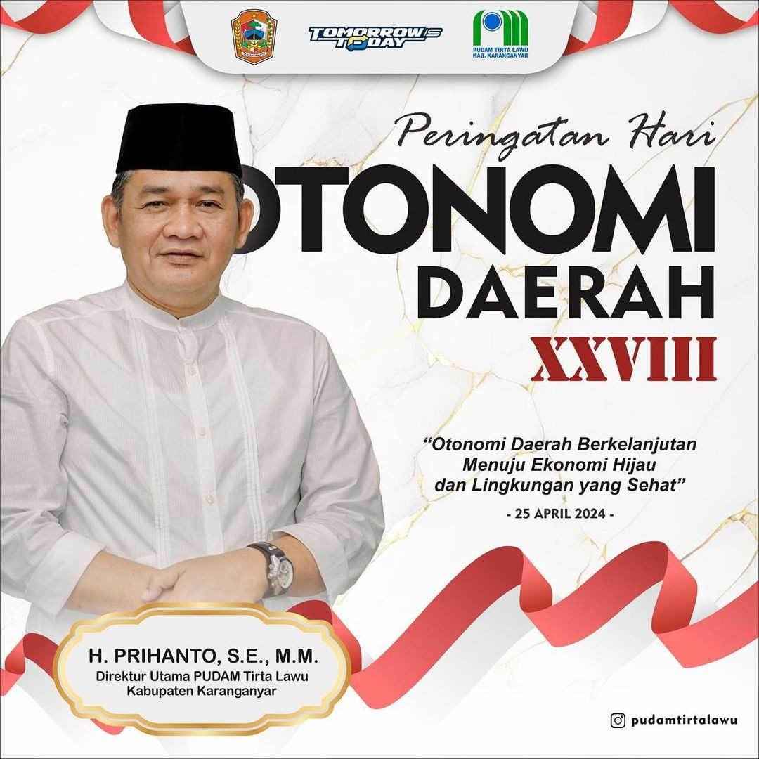PERINGATAN HARI OTONOMI DAERAH XXVIII TAHUN 2024