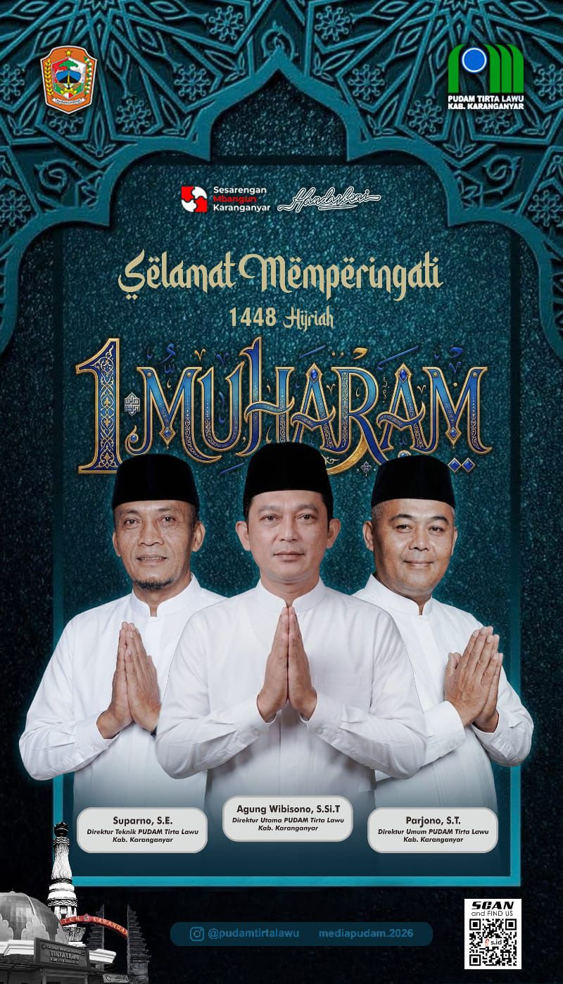 1 MUHARRAM 1448 H MOMENTUM HIJRAH DAN SEMANGAT BARU PUDAM TIRTA LAWU