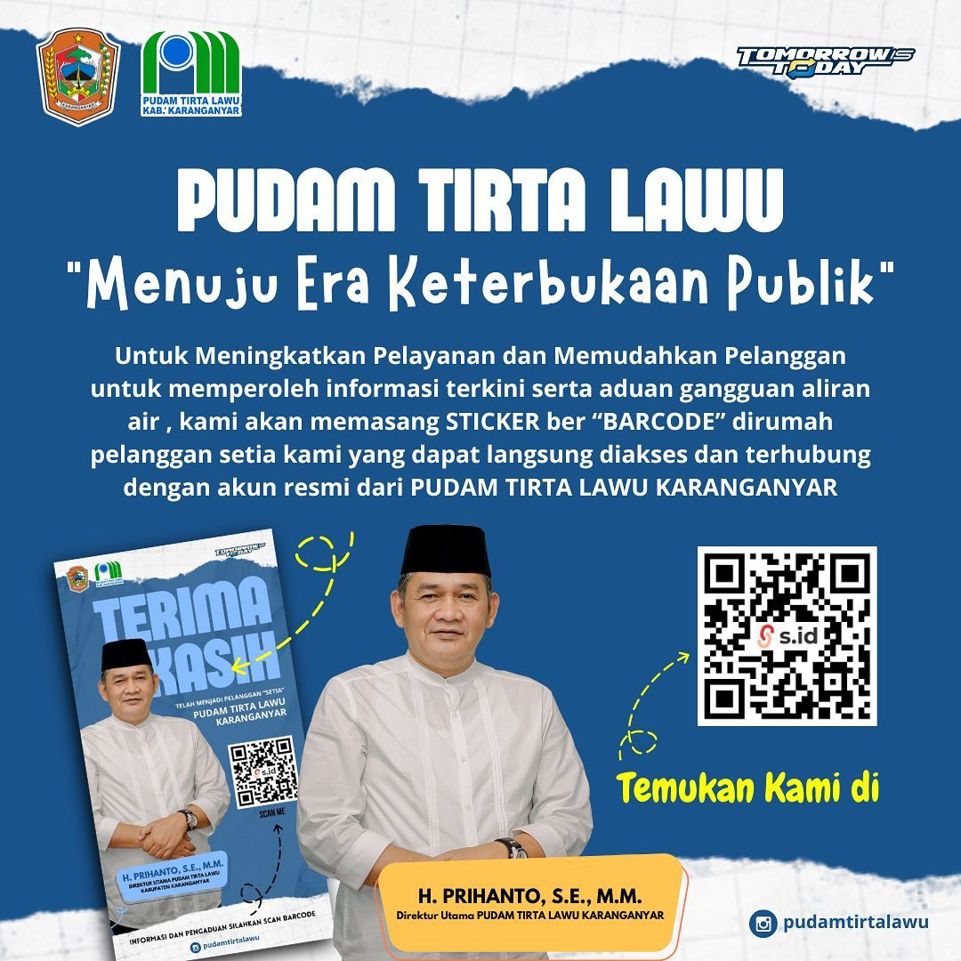 PUDAM TIRTA LAWU MENUJU ERA KETERBUKAAN PUBLIK